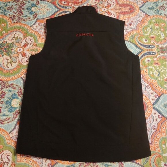 Cinch Black Bonded Concealed Carry Vest  Black All Season | Size Medium - Picture 3 of 5
